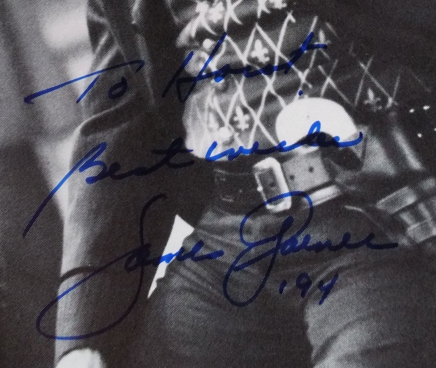 Autografi: James Garner, signiertes Original-Autogramm, 1994 – Usato da Oberriet SG venduto da ganesh435 1