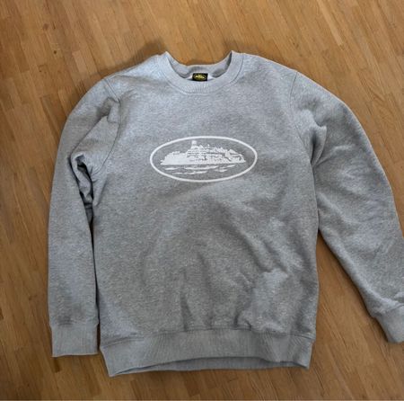 Corteiz Crewneck gray Grösse L