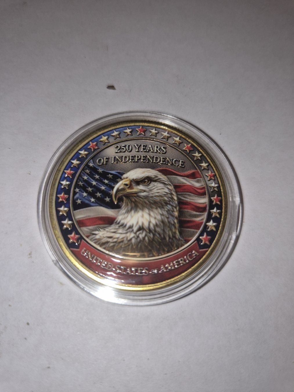 Tutti le monete: Pièce commémorative 250 ans USA – Nuovo (secondo la descrizione) da Senèdes venduto da hen_fw8b