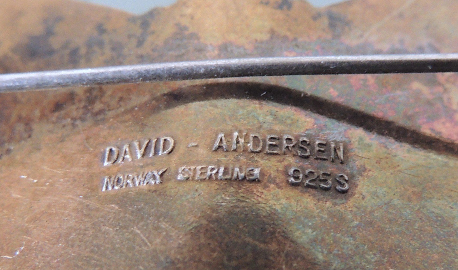 Spille & Fermagli: DAVID ANDERSEN Norway Silber 925 Brosche – Usato da Waldenburg venduto da schaller707 4