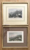 2 alte Stiche von Airolo / Anciennes gravures