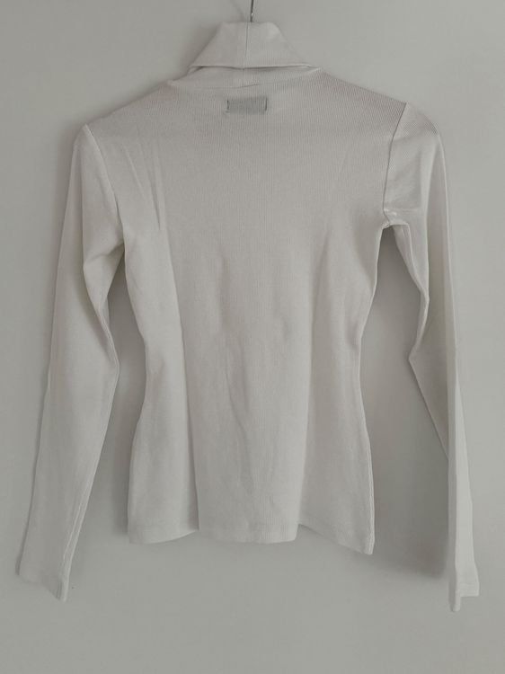Maglioni & Felpe: Weisser Rippen Rollkragenpullover Grösse XS/S – Usato da Regensberg venduto da ani_97f7 1