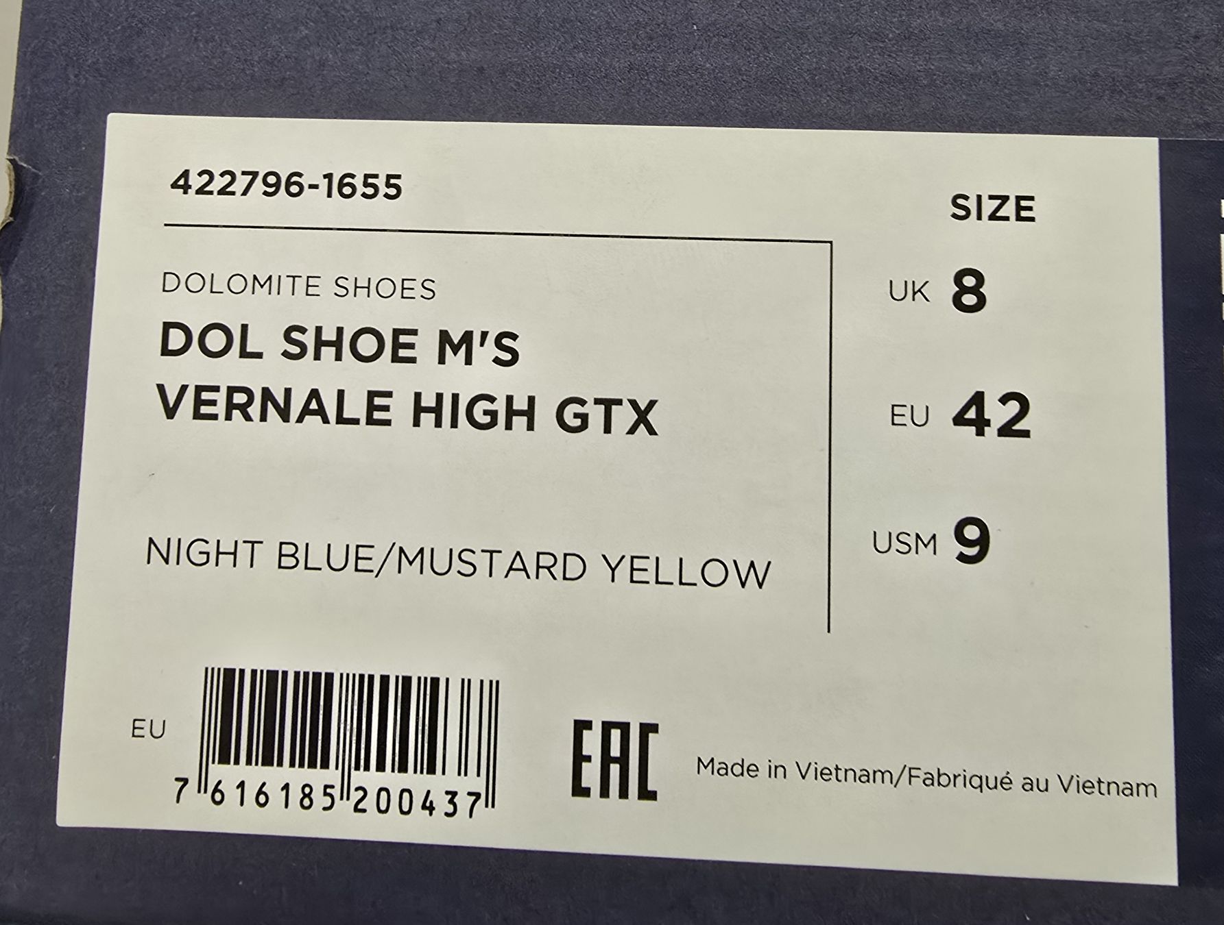 Dolomite Scarpe da uomo: Chaussures neuves Dolomite Gore Tex, taille 42 – Nuovo e nell'imballaggio originale da Sugiez venduto da factorysportoutlet 5