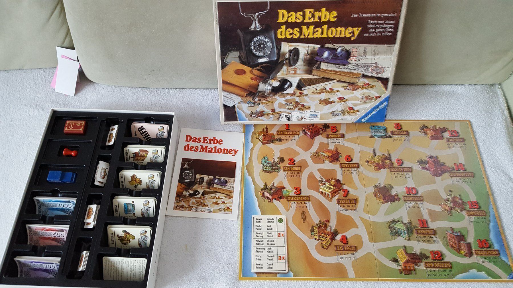 Giochi: Das Erbe des Maloney, Ravensburger – Usato da Schönengrund venduto da Liane63