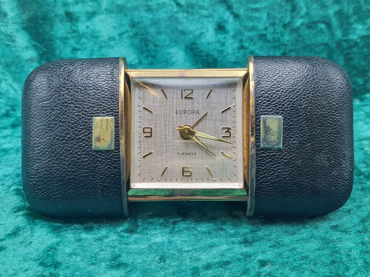 Europa Sveglie: schöne EUROPA Reisewecker Germany made – Usato da Bassersdorf venduto da antikvintage
