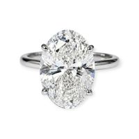 💎💥Ab 1CHF Solitär Diamant lab 5.08ct💍E VVS2 W-Gold Ring