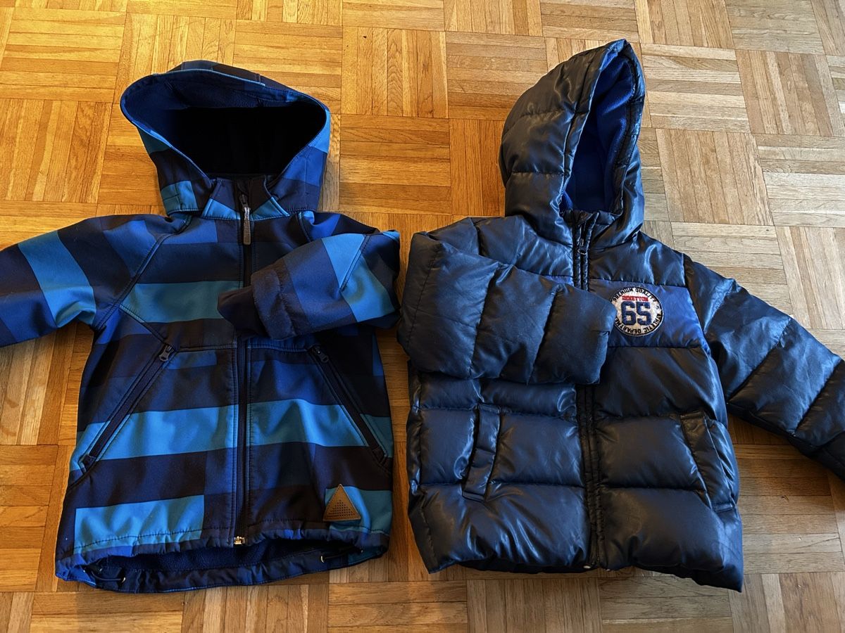 Giacche & Cappotti: Lot de 2 vestes garçons / taille 110 – Usato da Meyrin venduto da Bronx86
