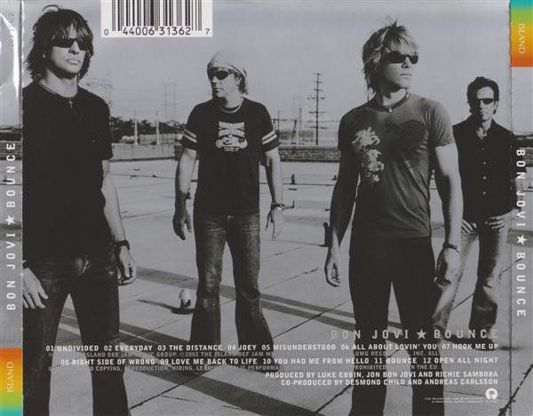 CD: CD Bon Jovi - Bounce (2002) – Usato da Möriken AG venduto da mineralia 1