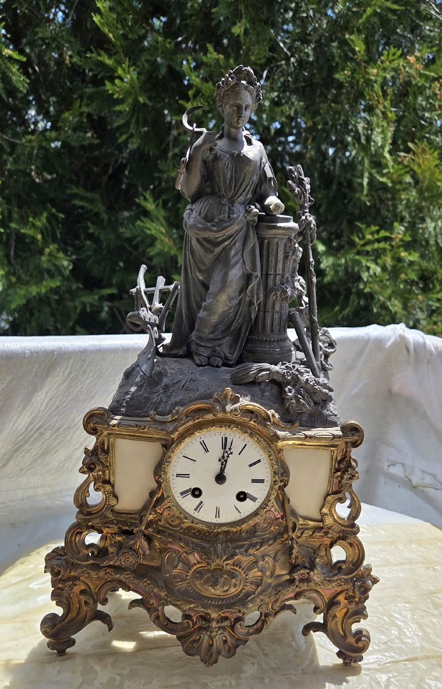 Stand- & Wanduhren: Statue antique Pendule – Gebraucht aus Penthalaz von EvandroLuz 7
