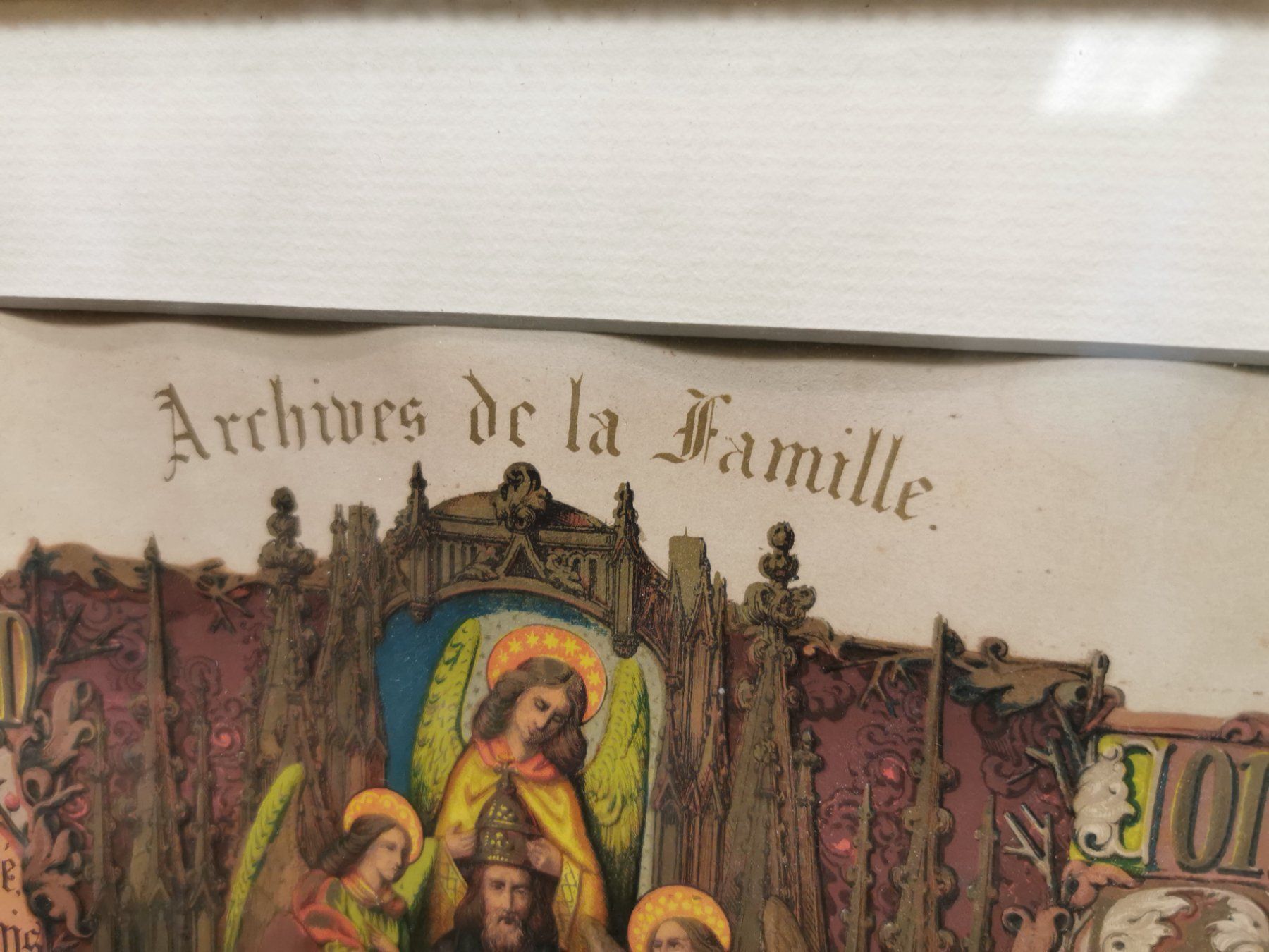 Grafiken & Lithographien: ARCHIVES DE LQ FAMILLE DATÉ 1895 – Gebraucht aus Genève von Qanil77 4