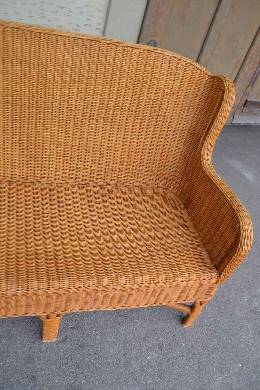Stühle: Korbstuhl Rattan 2 Sitzer – Gebraucht aus Wil SG von  5