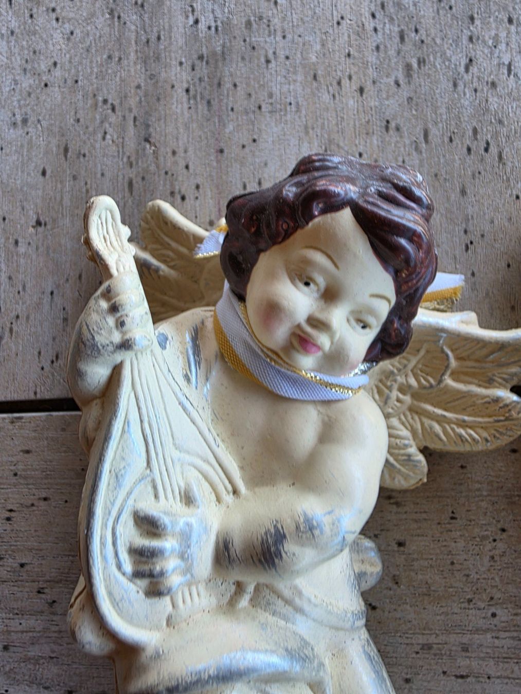Statuette: 2 Kunststoff Engel Figur Dekoration – Usato da Walterswil BE venduto da Lonitti 2