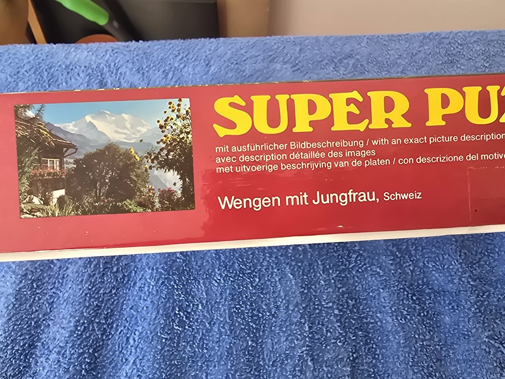 Puzzles: SUPER PUZZLE 2000 Teile Wengen mit Jungfrau – Gebraucht aus Thörishaus von the_82vv 1