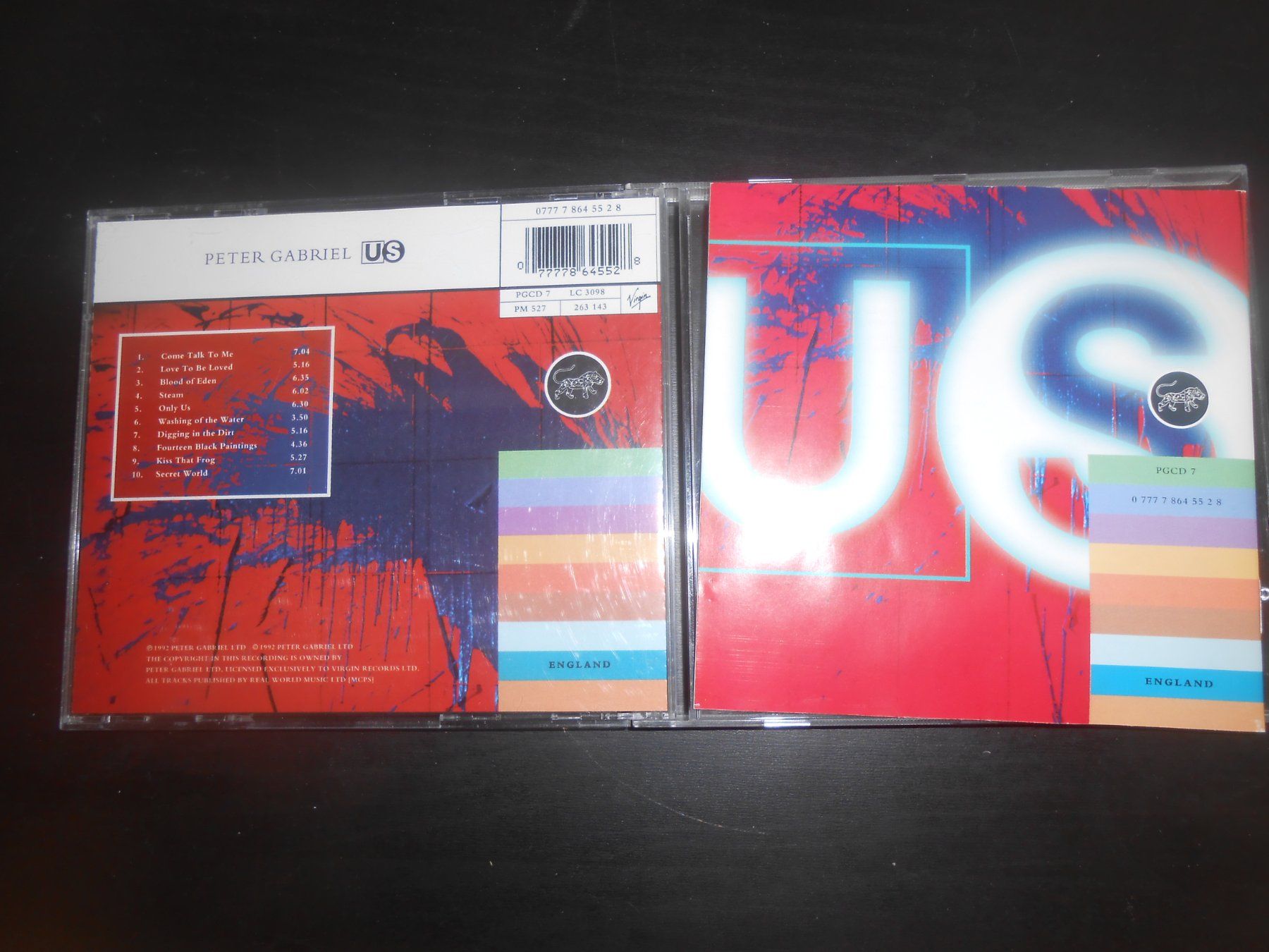 CDs: Peter Gabriel – Us / 1992 – Gebraucht aus Aarberg von witchhunter01 1