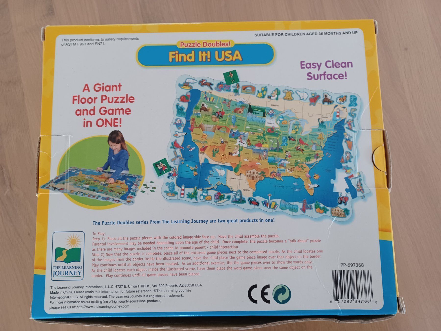 Puzzles: Find it! USA - Puzzle – D'occasion à Zürich par luc_5qxf 1