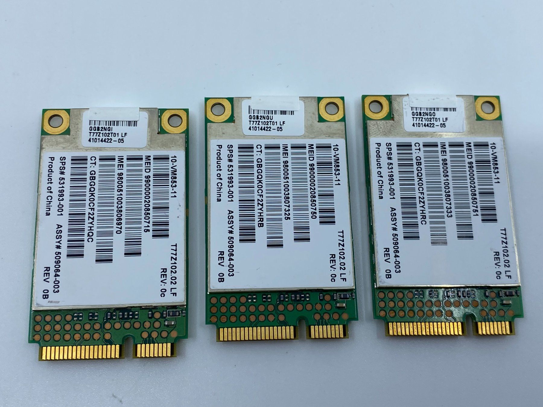 Modems & Routeurs: Qualcomm GOBI 2000 WWAN Modul – D'occasion à Langwiesen par Restposten-24