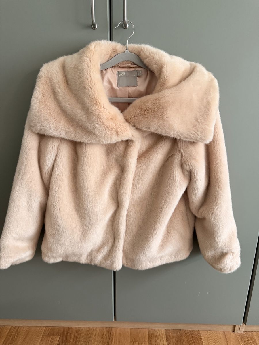 Asos Giacche: Flauschige Übergangsjacke in rosa – Nuovo (secondo la descrizione) da Zürich venduto da illuminari 2