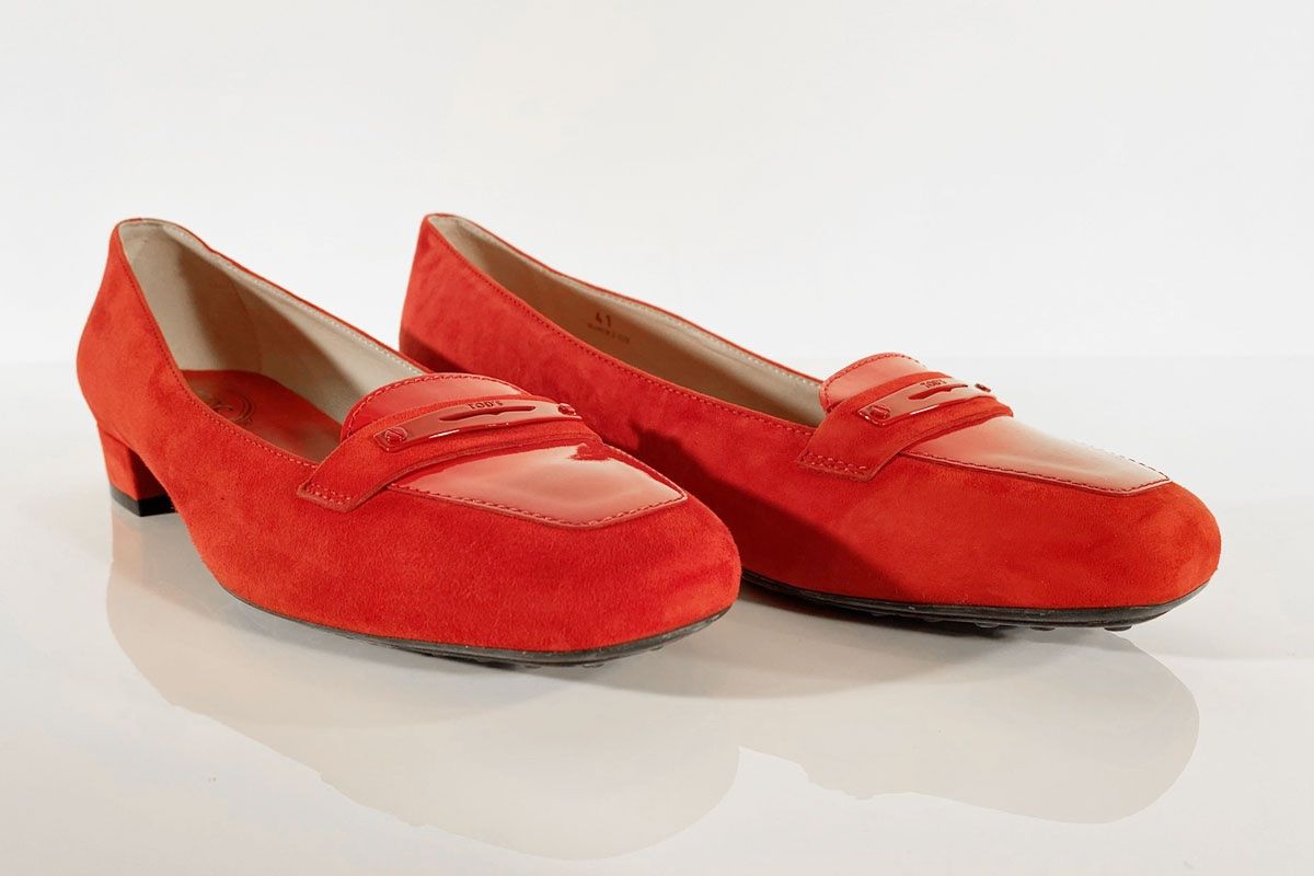 Tod'S Damenschuhe: Tod's Leder Absatz Schuhe rot Gr. 41 – Neu (gemäss Beschreibung) aus Ballwil von ClassicGallery 5