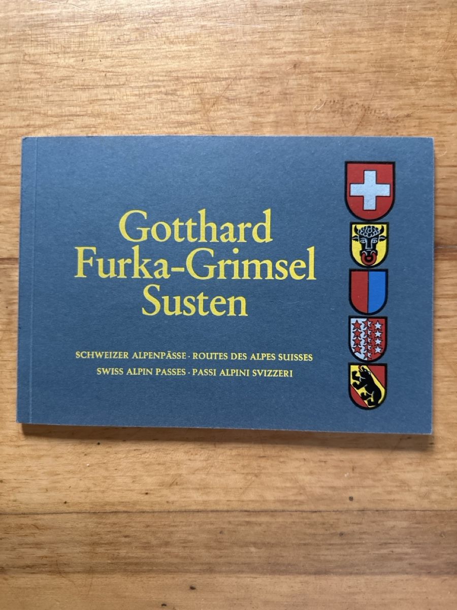 Libri: Schweizer Alpenpässe: Gotthard, Furka, Grimsel, Susten – Usato da Frauenfeld venduto da aluma14 1