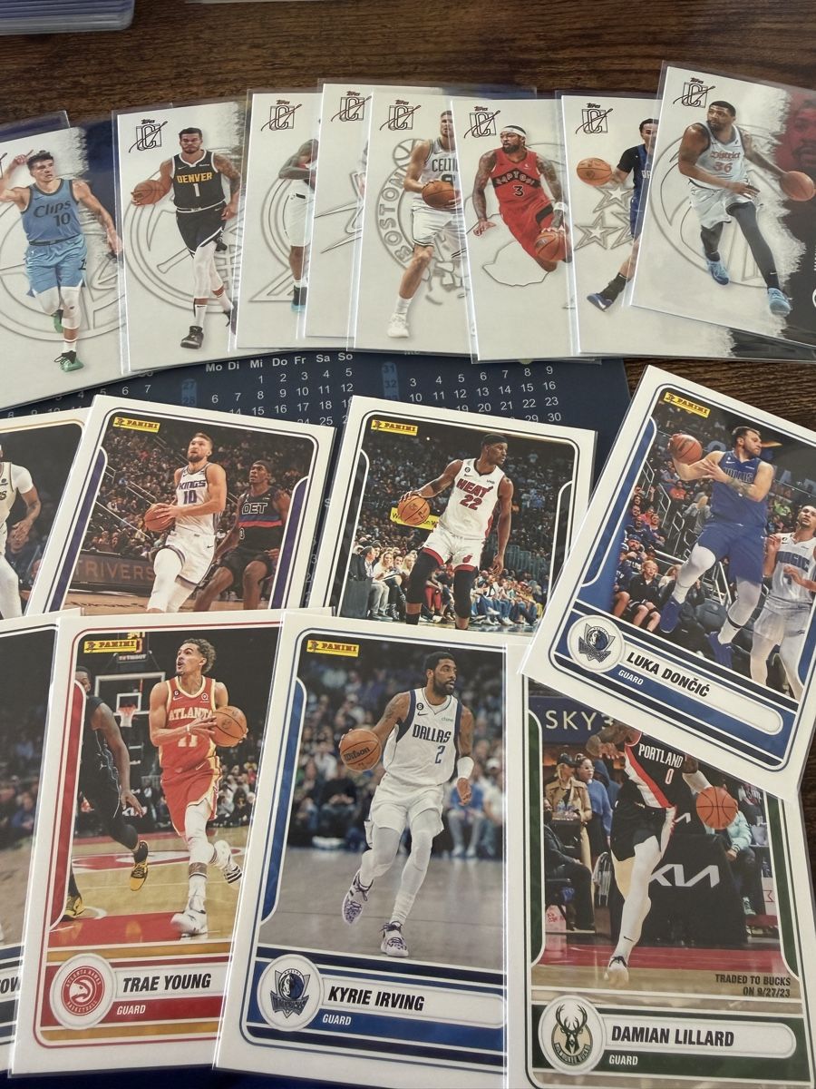 Nba Carte collezionabili: Basketball Karten Konvolut NBA Topps Panini  – Nuovo (secondo la descrizione) da Flawil venduto da History03 3