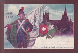 Centenaire vaudois - LAUSANNE - Cathédrale - 1903