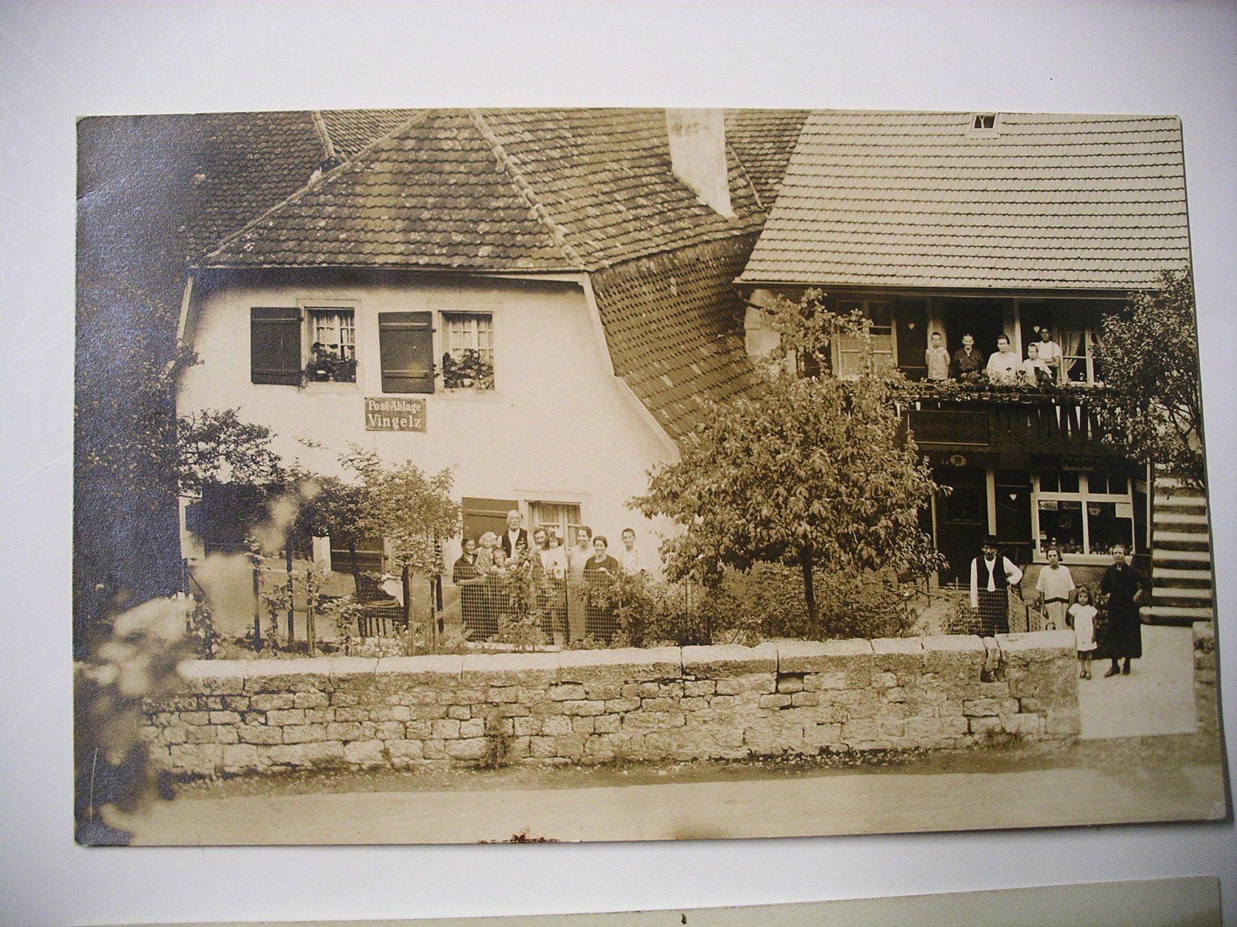 Cartoline postali: FotoAK  VINELZ, PostAblage – Usato da Oberhofen am Thunersee venduto da luuping99