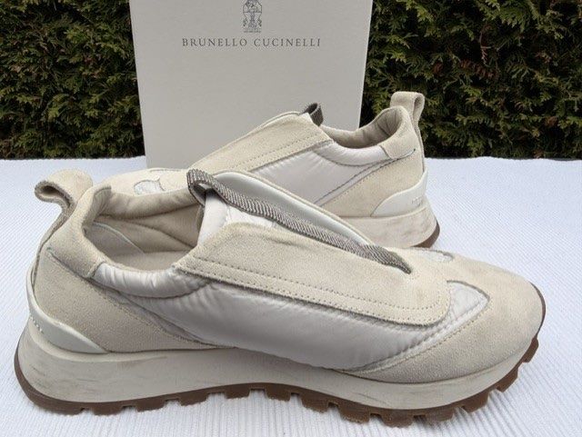 Brunello Cucinelli Scarpe da donna: Brunello Cucinelli - Sneakers mit Perlendesign - Gr 38 – Nuovo (secondo la descrizione) da Dübendorf venduto da kerstinbrisbane 2