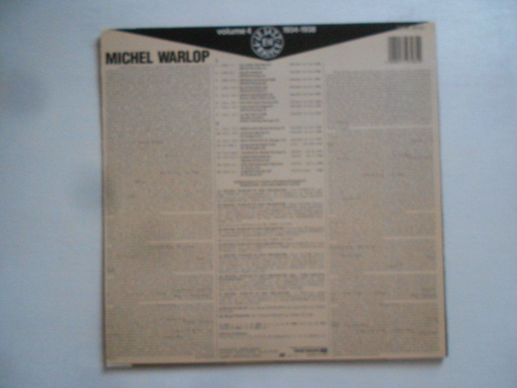 Schallplatten: MICHEL WARLOP   1934 - 1938 – Gebraucht aus Bex von Giorgiob 1