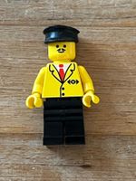 Lego Figur Schaffner Rarität - Zugpersonal Top Zustand!