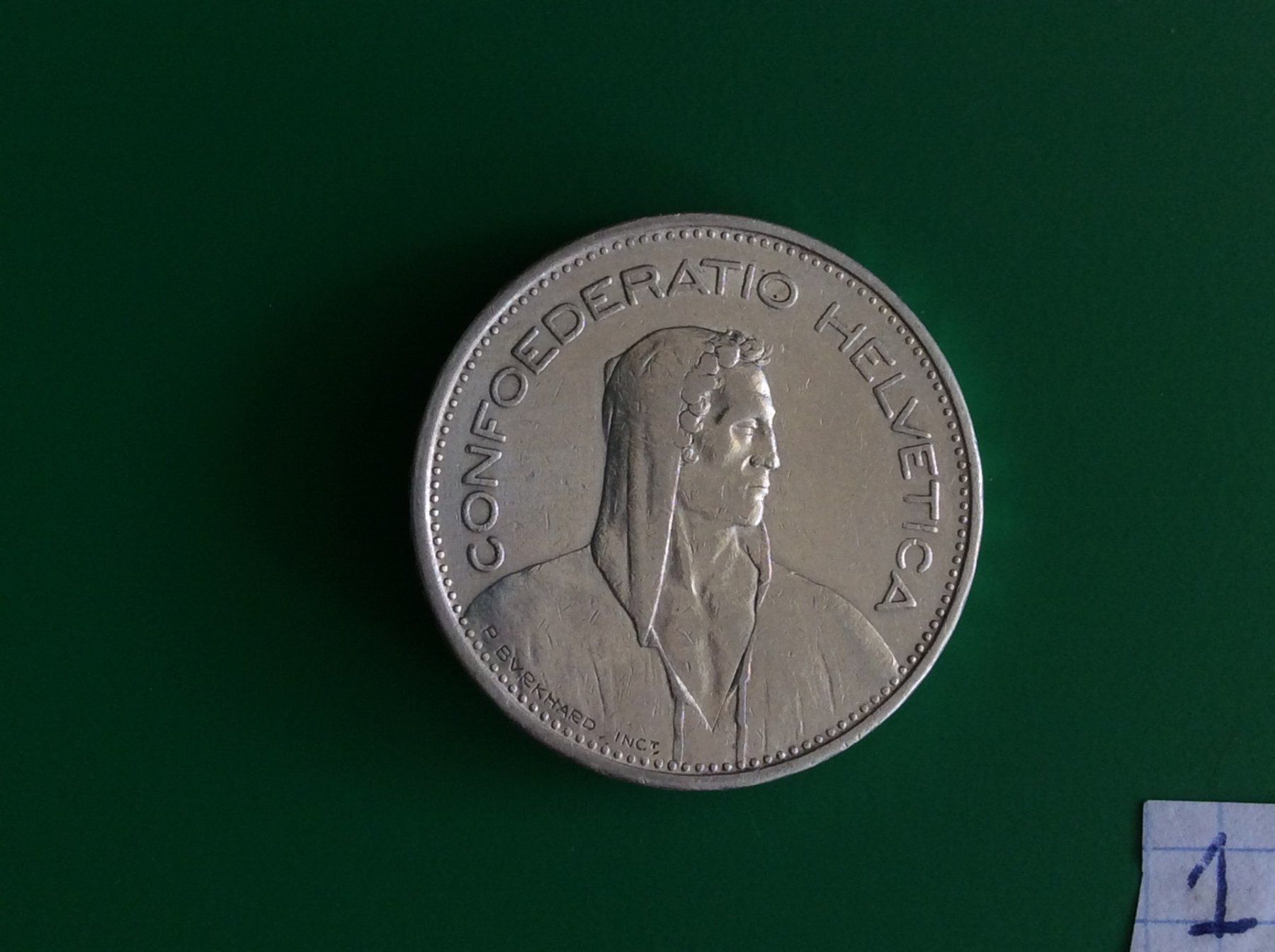 Toutes les monnaies: 5 francs  1940  Belle – D'occasion à Genève par pie_fh2d 1