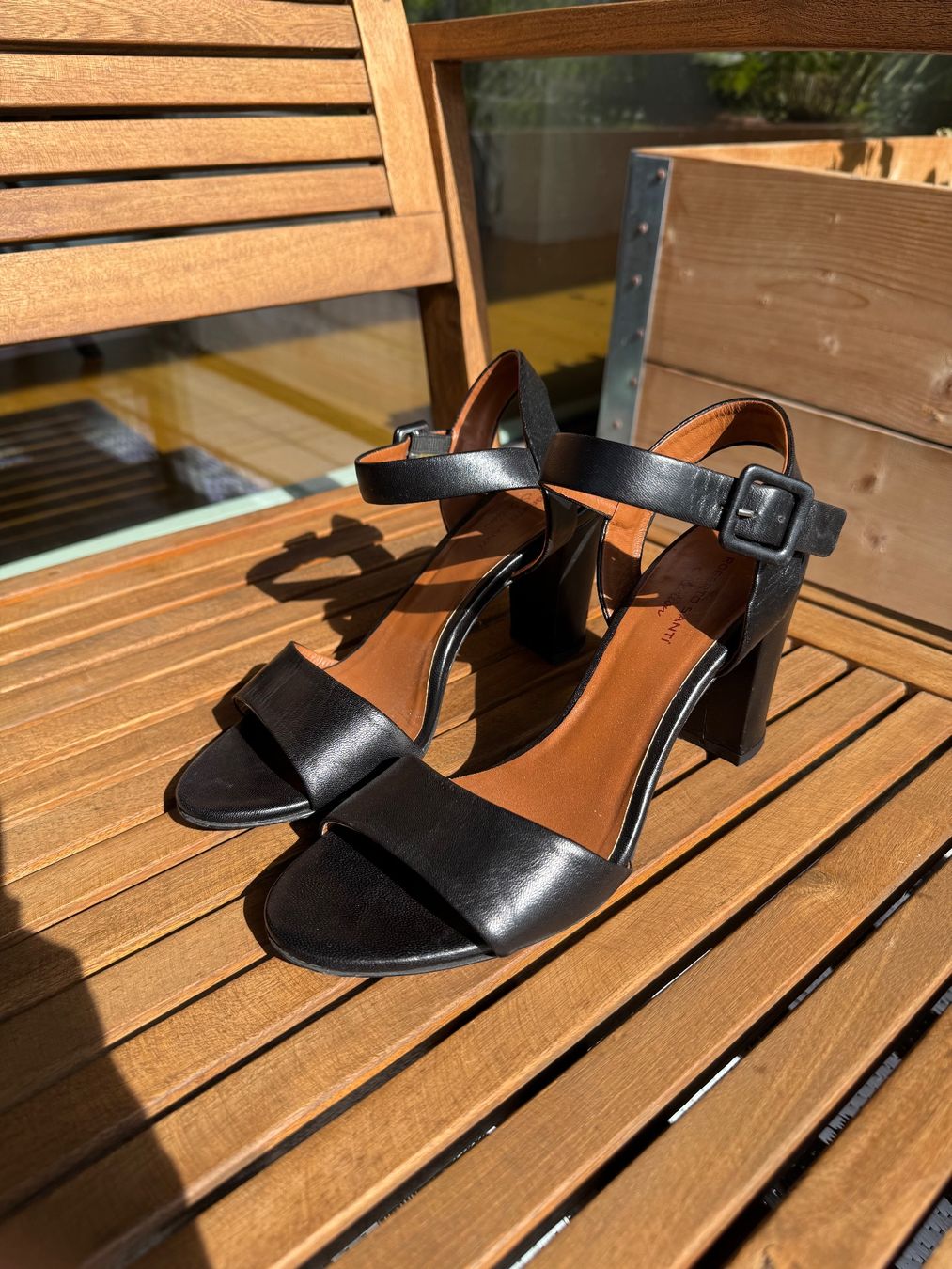 Roberto Santi Damenschuhe: Sandalette Highheel Roberto Santi Schwarz – Gebraucht aus Horgen von SabiWe