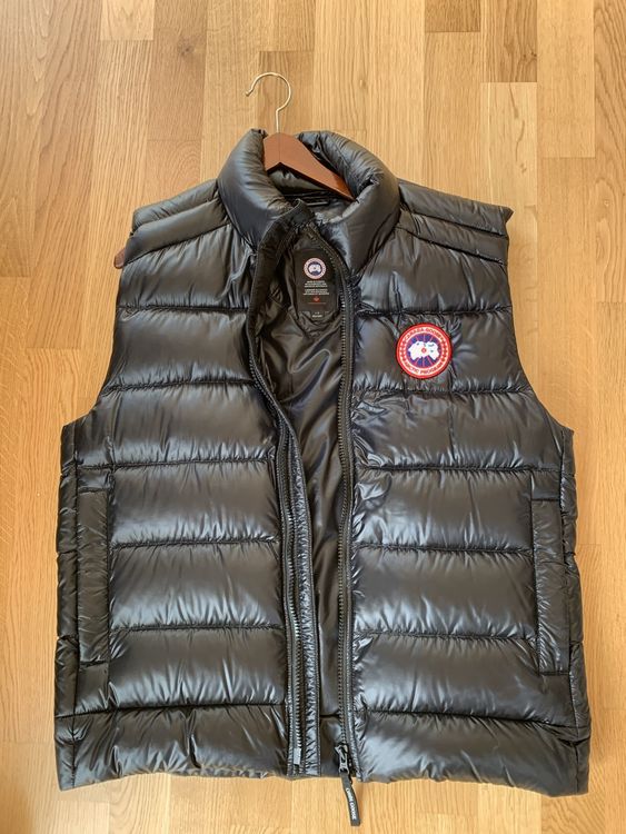 Canada Goose Crofton Weste schwarz | Kaufen auf Ricardo
