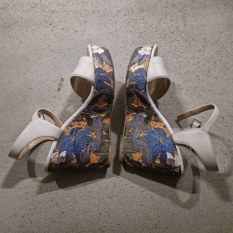 Scarpe da donna: Sandali con zeppa – Usato da Rancate venduto da fra_nnx6 3