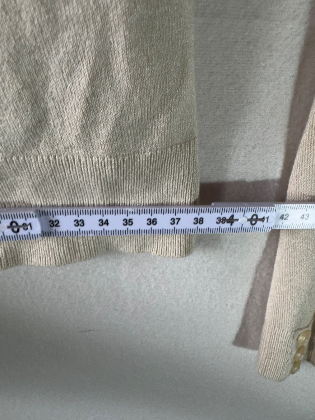 Jacken: Schöne beige Strickjacke von Chicoree Gr. L – Gebraucht aus Grosswangen von second_hand_dress 3