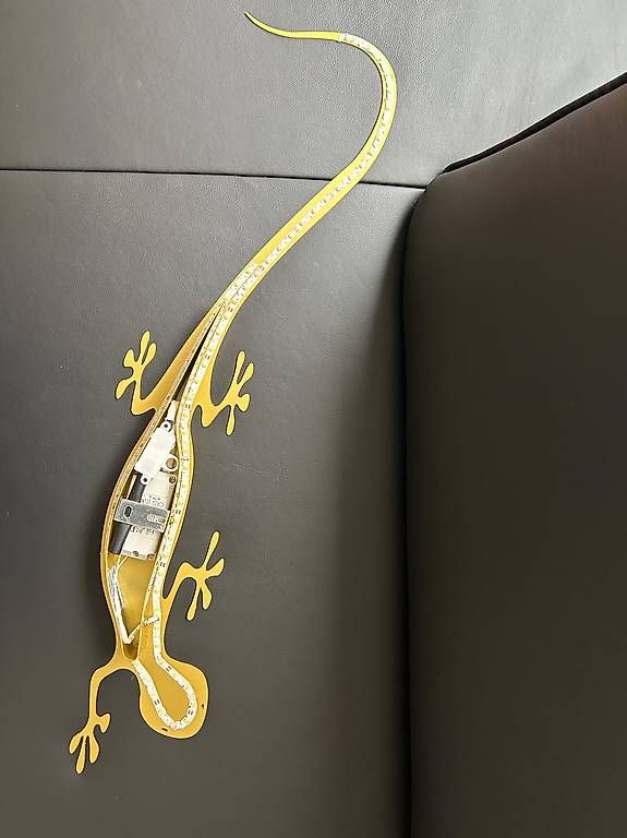 Kronleuchter & Deckenlampen: 2 neue Wand-/Deckenlampen Echsenform – Neu und originalverpackt aus Hünenberg von fgg_v79c 1