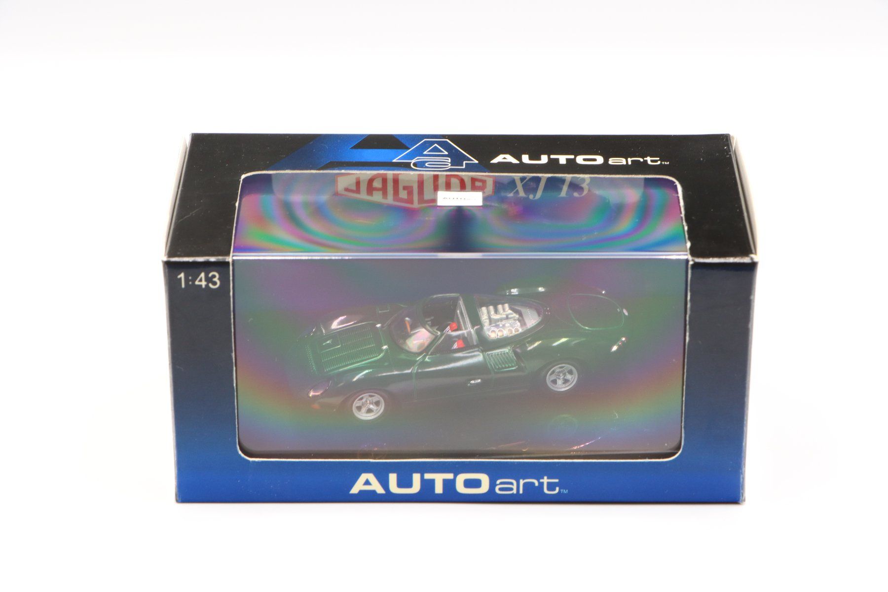 Jaguar Modellini d'auto: Jaguar XJ 13 1966 1:43 AutoArt – Nuovo e nell'imballaggio originale da Bühl b.Aarberg venduto da modelldiecast 1