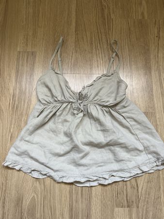 Sommerliches Top in Leinenoptik Grösse S von H&M neuwertig