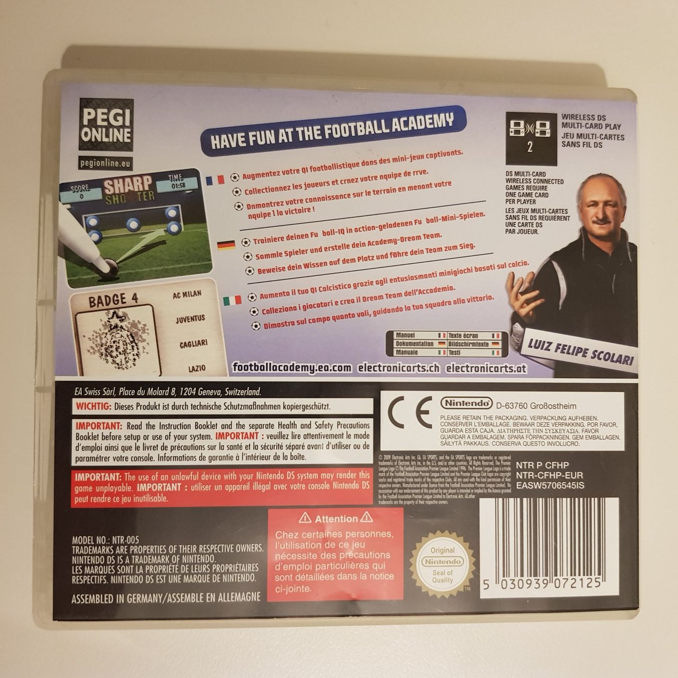 Nintendo Giochi: Football Academy /DS – Usato da Münchenstein venduto da 2DGames 1