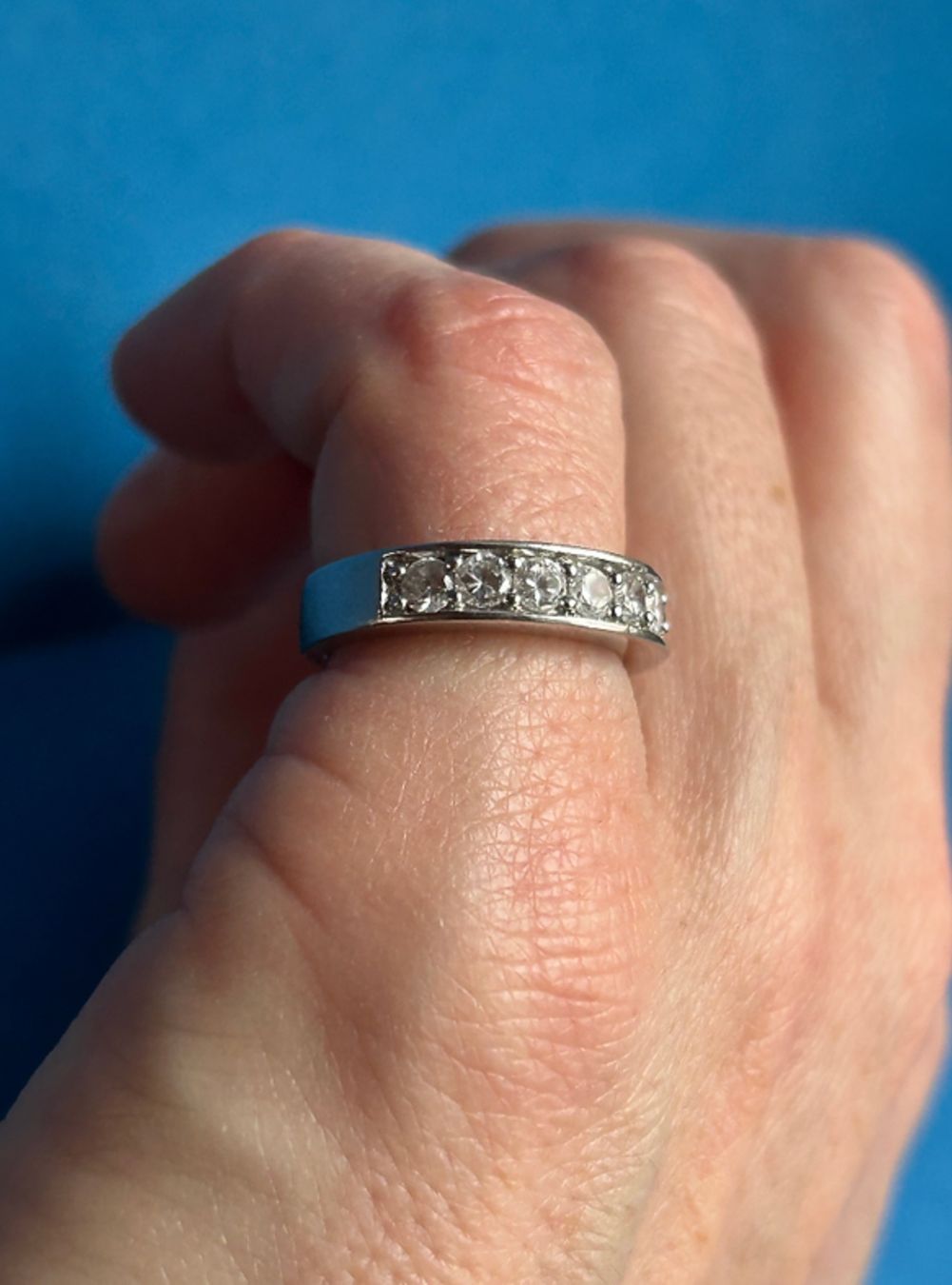 Anelli: Silberring Zirkonia (50) – Usato da Dittingen venduto da Bijoubelle 1