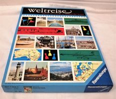 vintage Weltreise Ravensburger - komplett /Top - 1974