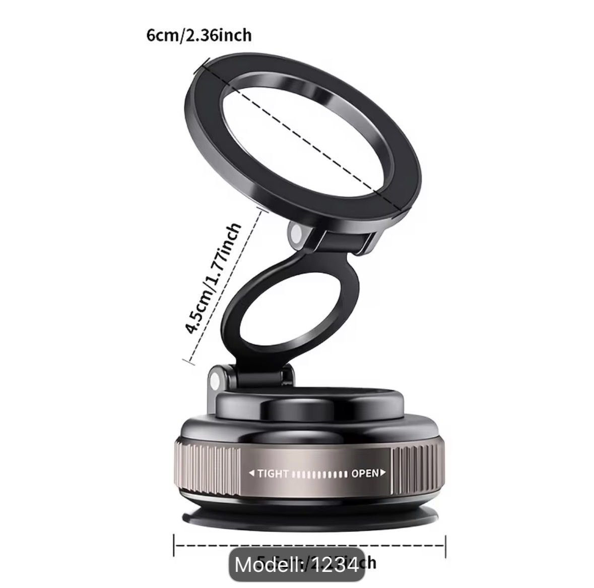 Wandhalterungen: Suction Magnetic Mount – Neu und originalverpackt aus Aesch BL von Lidac 1
