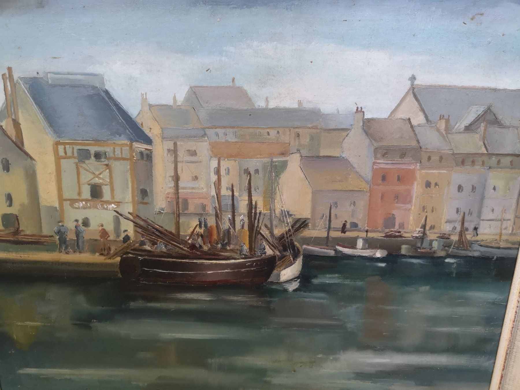 Dipinti: HUILE SUR PANNEAU SIGNÉE WIDMER – Usato da Genève venduto da Qanil77 1