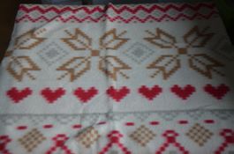 STOFF RESTE FLEECE NEU - CM 80X65