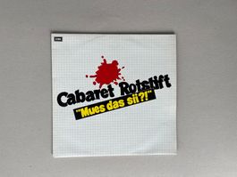 Cabaret Rotstift "Mues das sii?", Schallplatte, LP, Vinyl