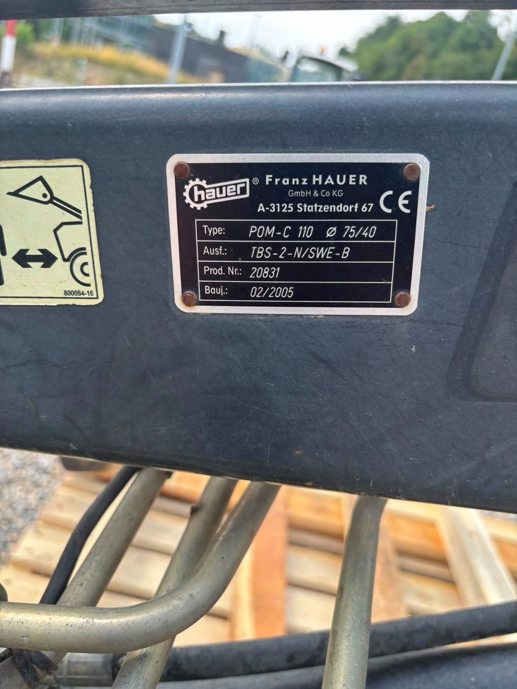 Tracteurs: Frontlader Hauer – D'occasion à Wolhusen par Amrhyn6110 1