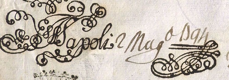 Documenti: Banca di Napoli, 1794 – Usato da Solothurn venduto da Sgasche 1