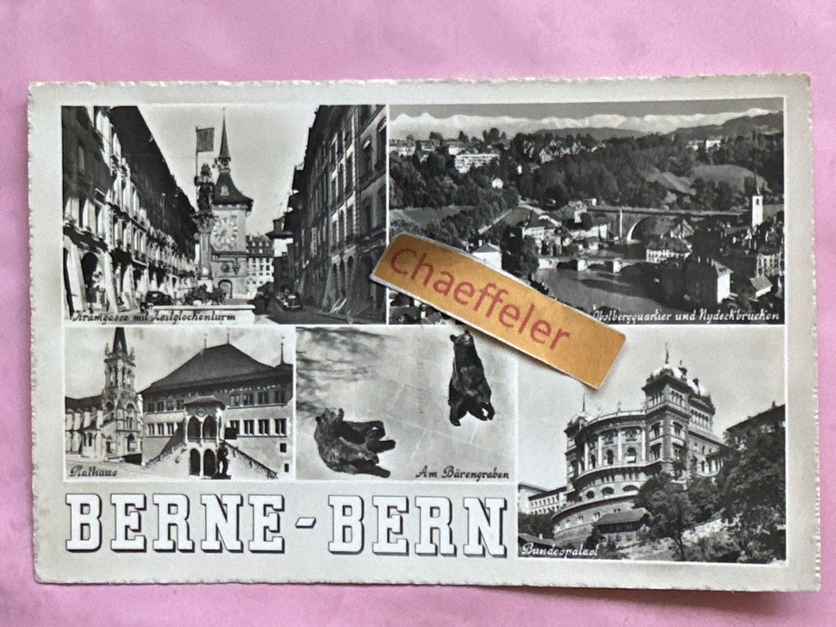 Cartes postales: Berne - Bern – D'occasion à Zürich par Chaeffeler