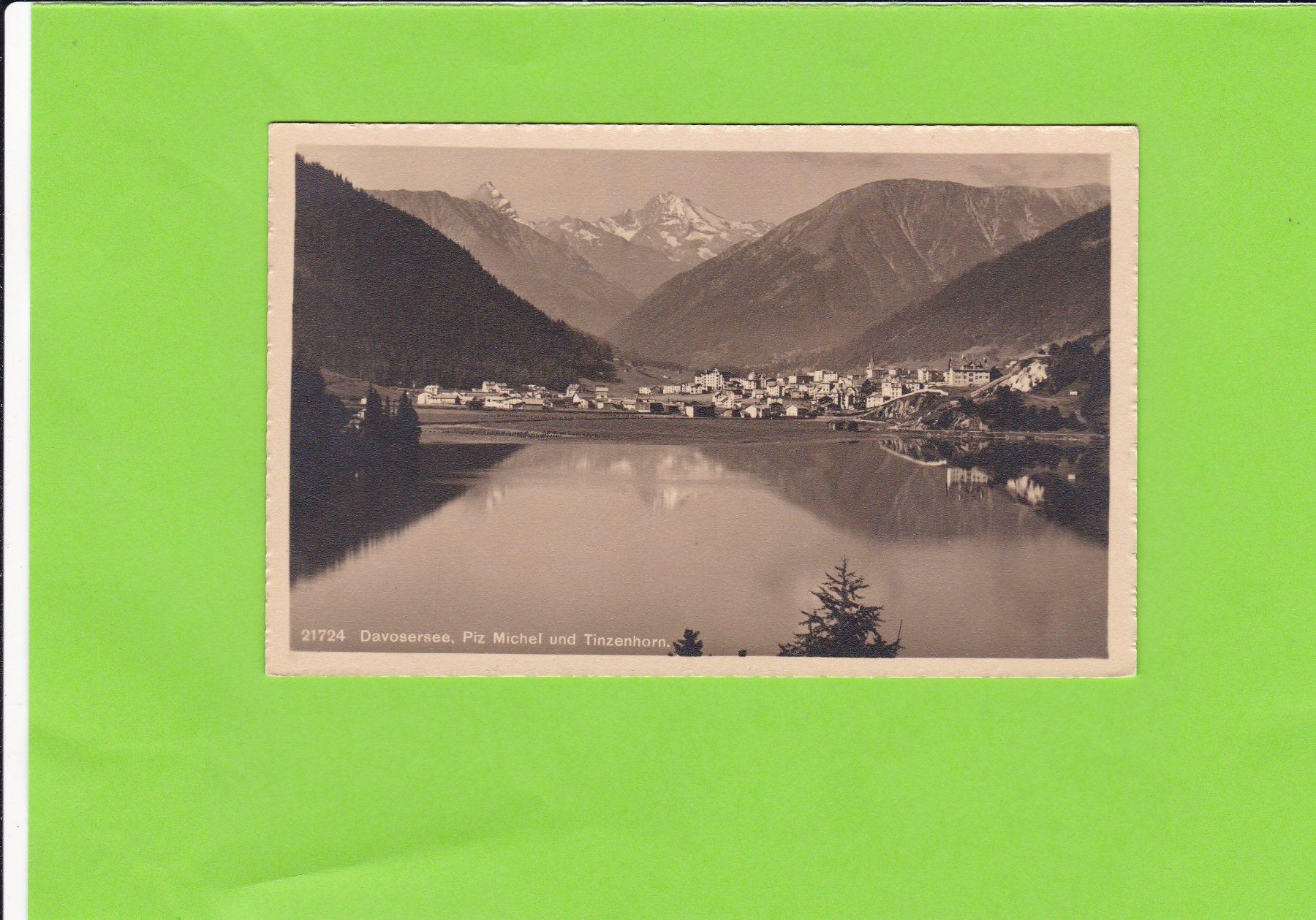 Cartoline postali: Davosersee – Usato da St. Peterzell venduto da neckertal