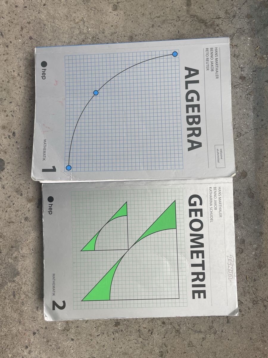 Libri: Algebra 1 + Geometrie 2 hep Verlag – Usato da St. Gallen venduto da ton_8jp7