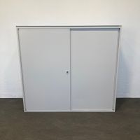 Lista Office LO Storage Schiebetür-Aktenschrank 4-OH - Weiss